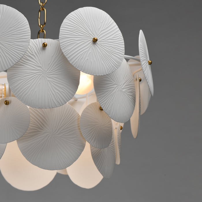 Maxim Isla 4-Light Pendant Model: 12824WTNAB