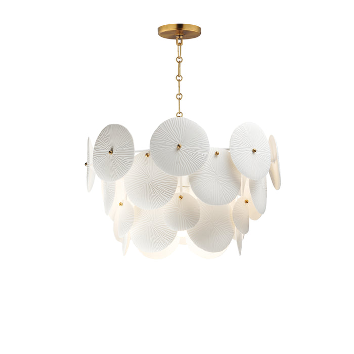 Maxim Isla 4-Light Pendant Model: 12824WTNAB