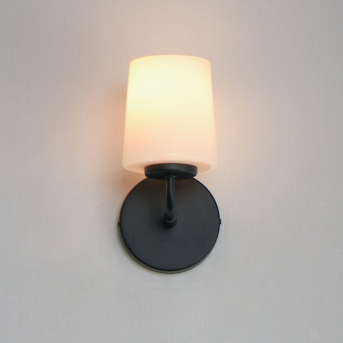 Maxim Durham 1-Light Wall Sconce Model: 12891WTBK