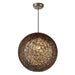 Maxim Bali 1-Light Pendant Model: 14405CHWT