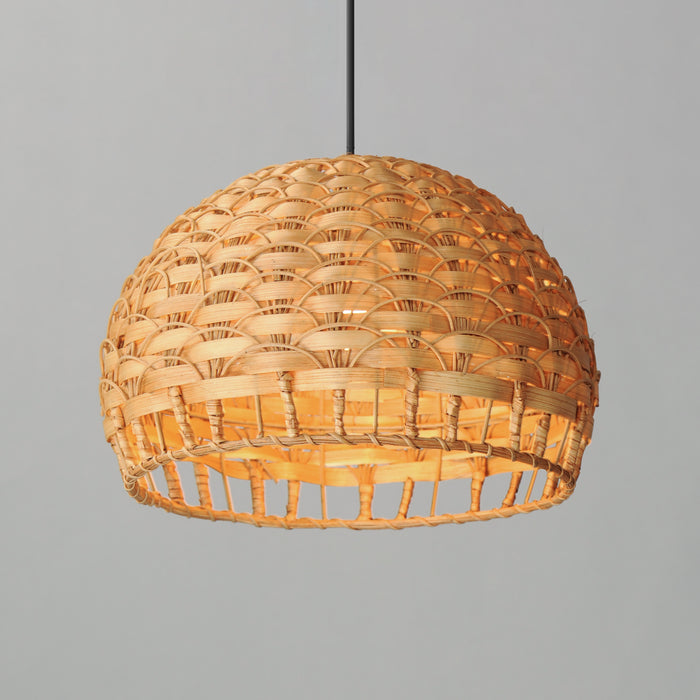 Maxim Tahiti 14 1-Light Pendant Model: 14411NABK