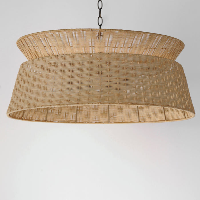 Maxim Tulum 6-Light Chandelier Model: 14416NADBZ