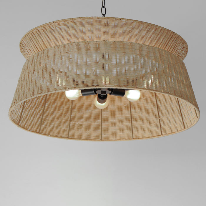 Maxim Tulum 6-Light Chandelier Model: 14416NADBZ