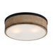 Maxim Franklin 2-Light Flush Mount Model: 14440DWBK