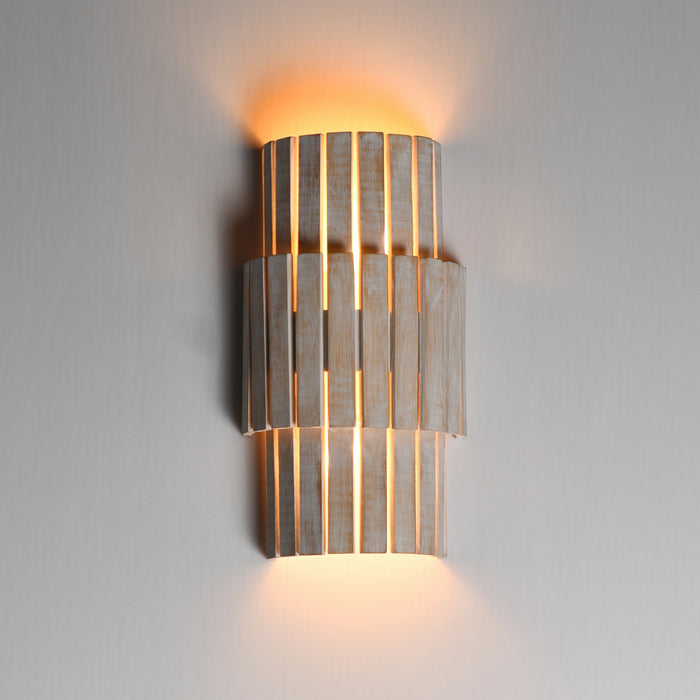 Maxim Satori 2-Light Wall Sconce Model: 14450WWTEC