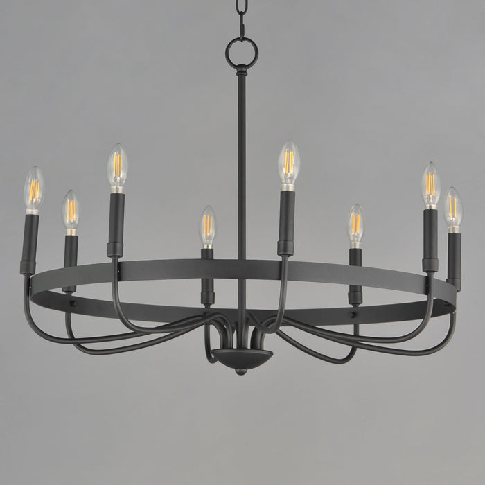 Maxim Frankie 8-Light Chandelier Model: 14498BK