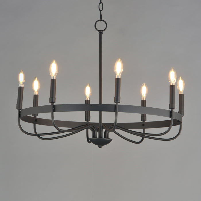 Maxim Frankie 8-Light Chandelier Model: 14498BK