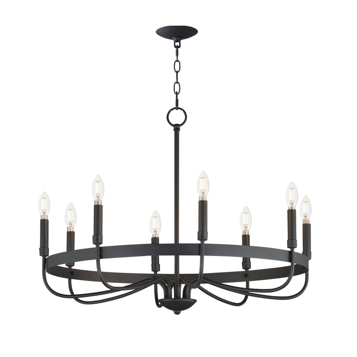 Maxim Frankie 8-Light Chandelier Model: 14498BK