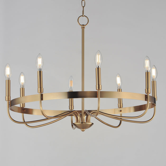 Maxim Frankie 8-Light Chandelier Model: 14498HR