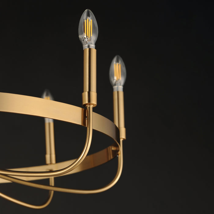 Maxim Frankie 8-Light Chandelier Model: 14498HR