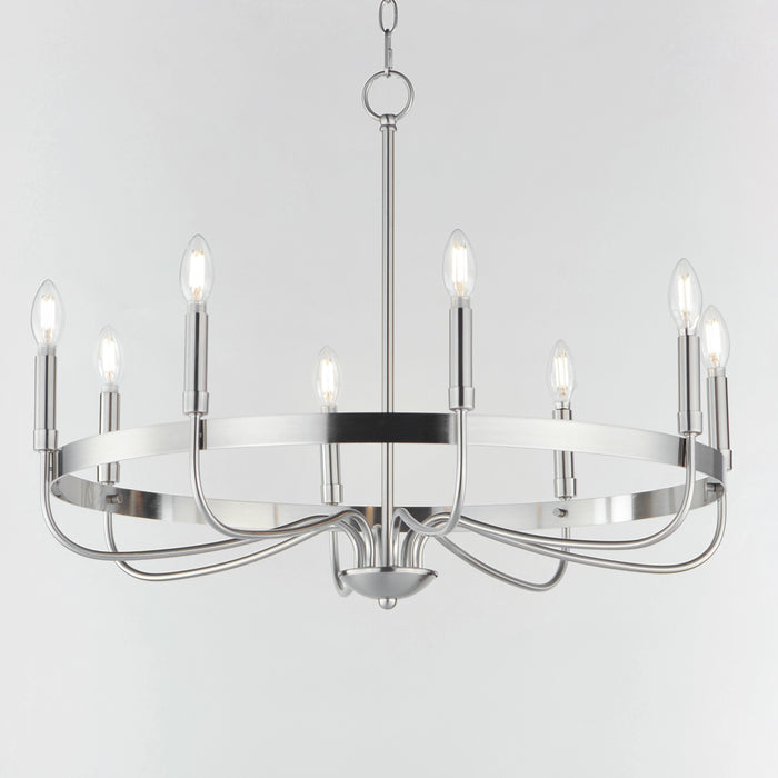 Maxim Frankie 8-Light Chandelier Model: 14498SN