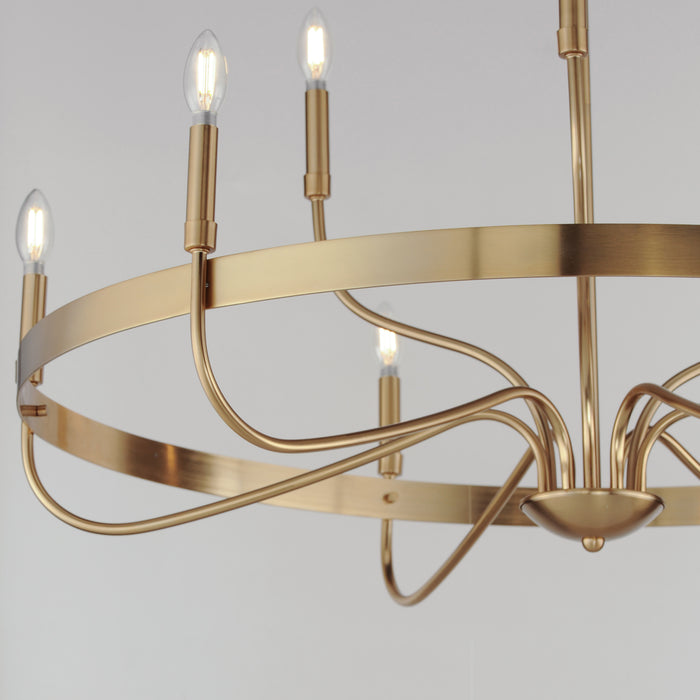 Maxim Frankie 9-Light Chandelier Model: 14499HR