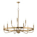 Maxim Frankie 9-Light Chandelier Model: 14499HR