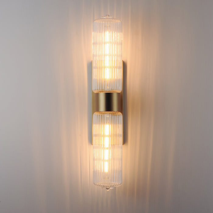 Maxim Kasbah 2-Light Wall Sconce Model: 15192CRSBR