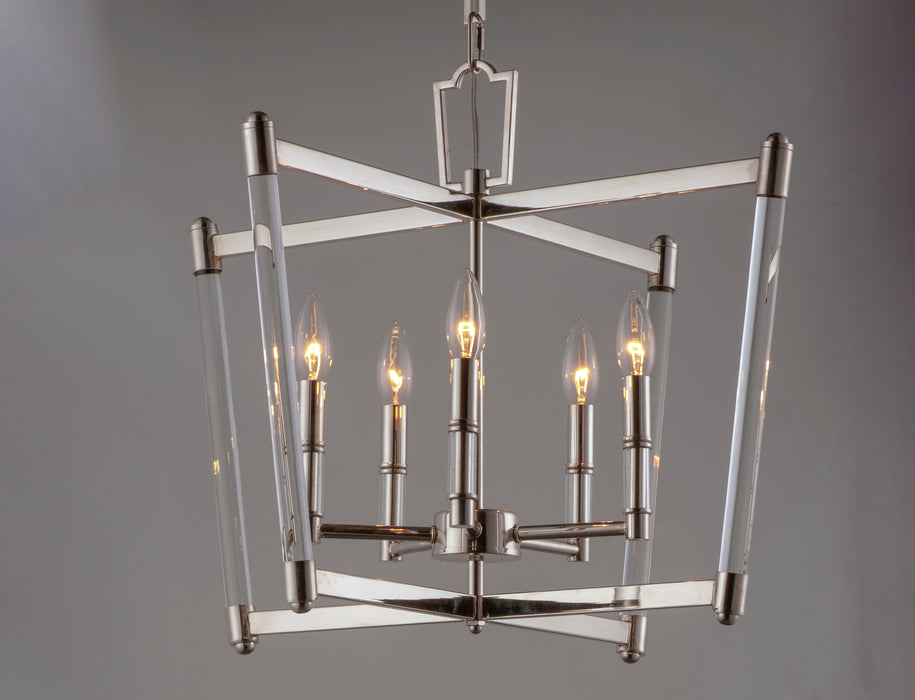 Maxim Lucent 5-Light Chandelier Model: 16103CLPN