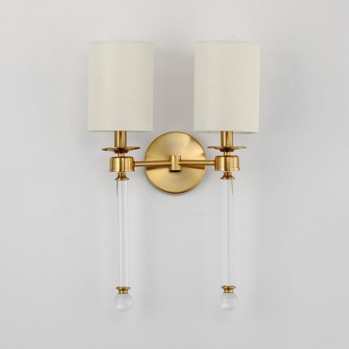 Maxim Lucent 2-Light Wall Sconce Model: 16108WTCLHR