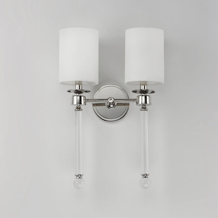 Maxim Lucent 2-Light Wall Sconce Model: 16108WTCLPN