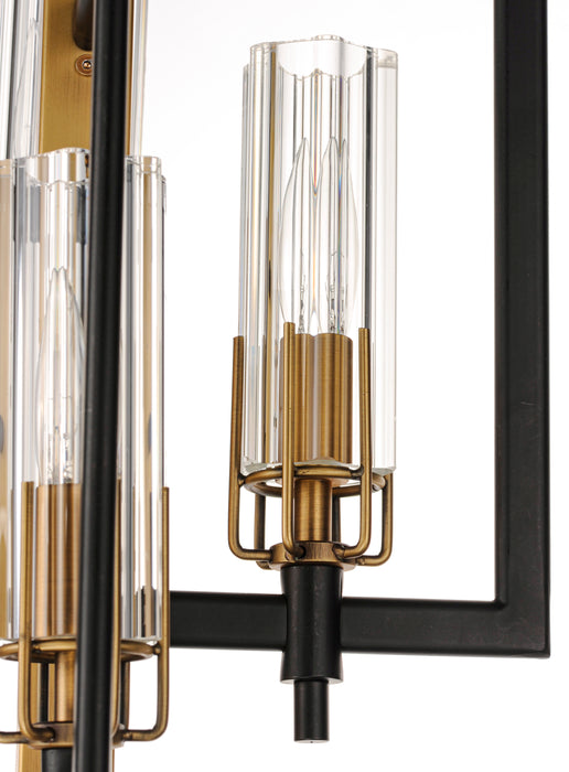 Maxim Flambeau 6-Light Chandelier Model: 16116CLBKAB