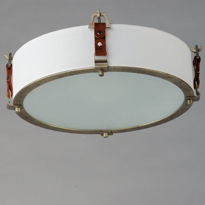 Maxim Sausalito 3-Light Flush Mount Model: 16130FTWZBSD