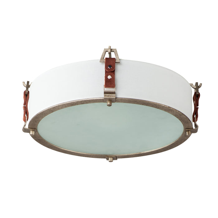 Maxim Sausalito 3-Light Flush Mount Model: 16130FTWZBSD