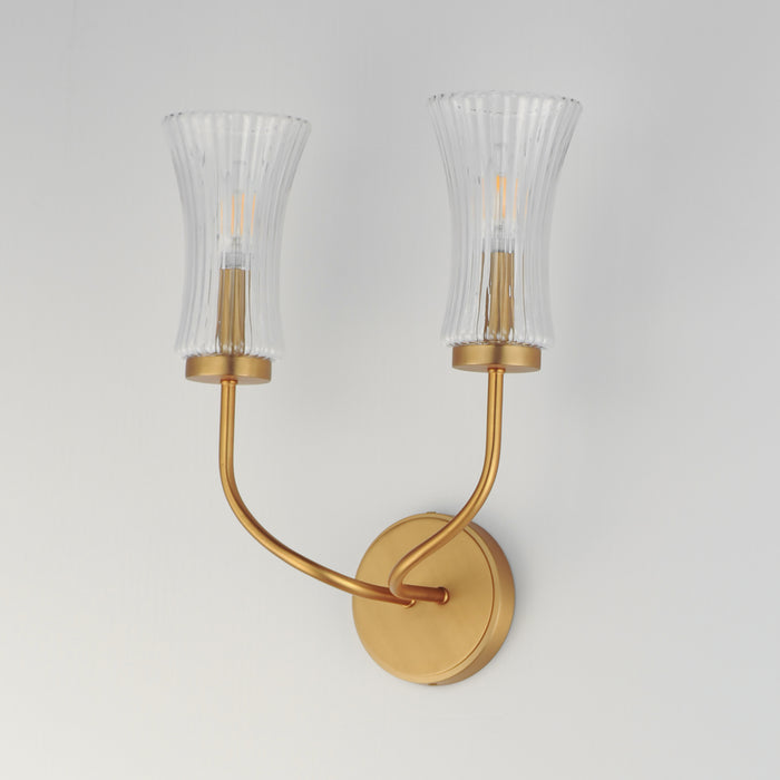 Maxim Camelot 2-Light Sconce Model: 16152CRNAB