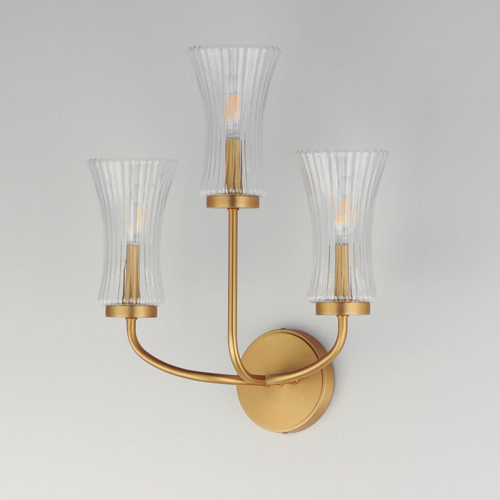 Maxim Camelot 3-Light Sconce Model: 16153CRNAB