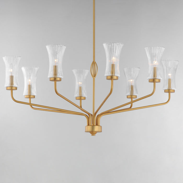 Maxim Camelot 8-Light Chandelier Model: 16158CRNAB