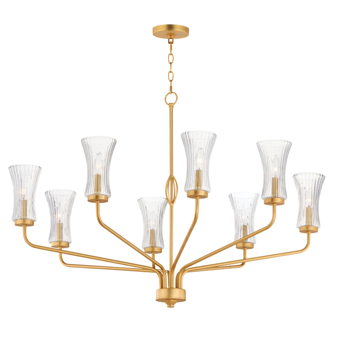 Maxim Camelot 8-Light Chandelier Model: 16158CRNAB