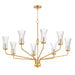 Maxim Camelot 8-Light Chandelier Model: 16158CRNAB