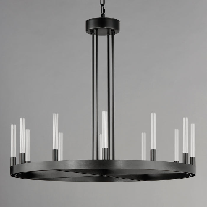 Maxim Ovation 12-Light LED Chandelier Model: 16164CRBK