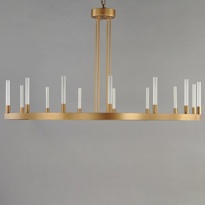 Maxim Ovation 15-Light LED Chandelier Model: 16168CRGLD