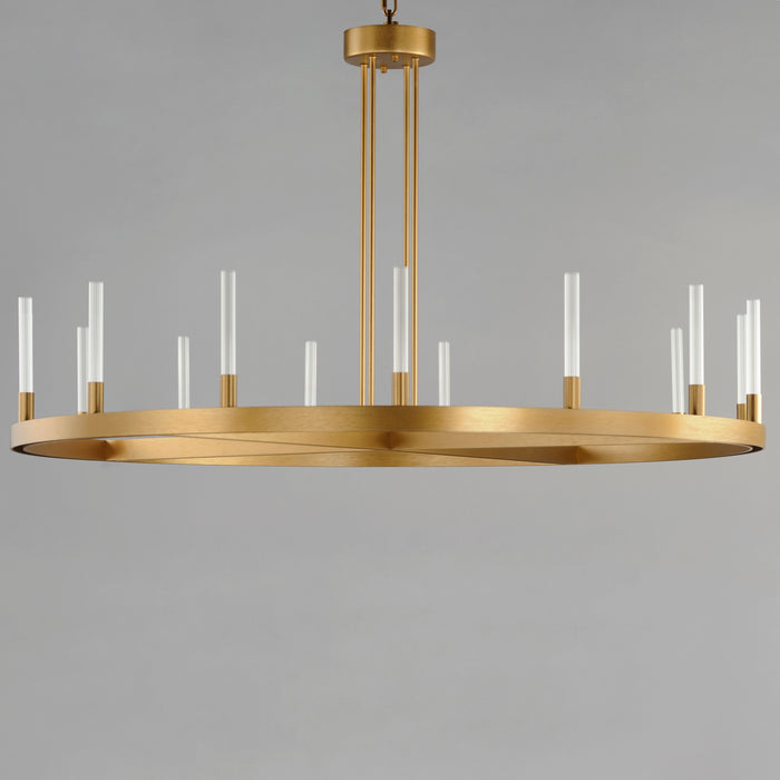 Maxim Ovation 15-Light LED Chandelier Model: 16168CRGLD