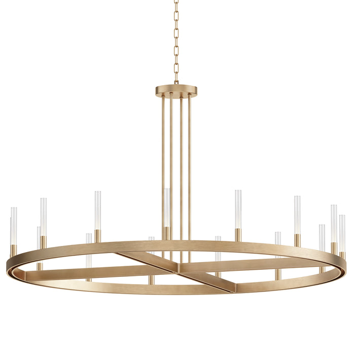 Maxim Ovation 15-Light LED Chandelier Model: 16168CRGLD