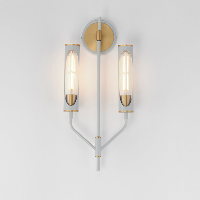 Maxim Regent 2-Light Wall Sconce Model: 16170CLLFGNAB