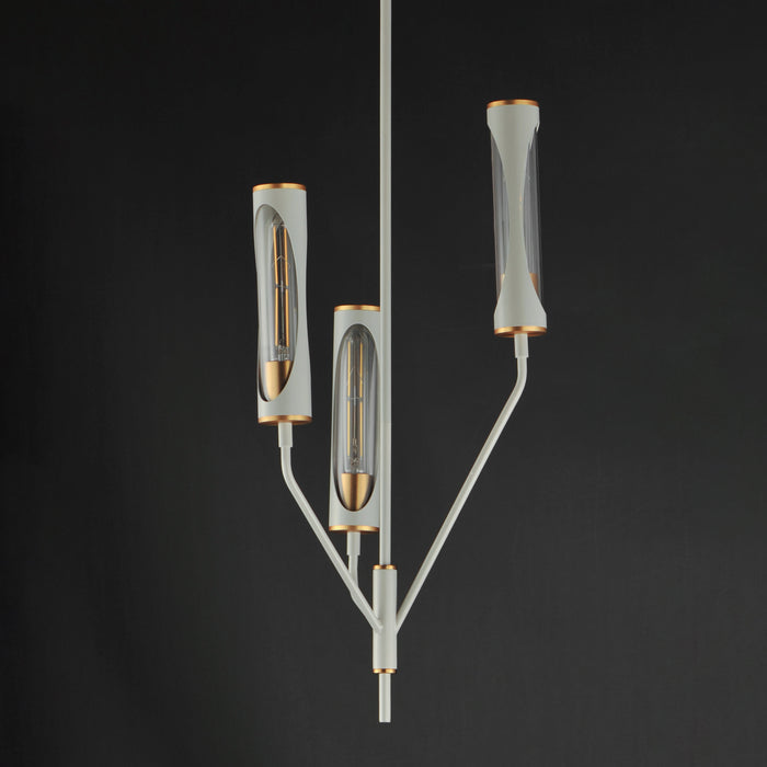 Maxim Regent 3-Light Pendant Model: 16173CLLFGNAB