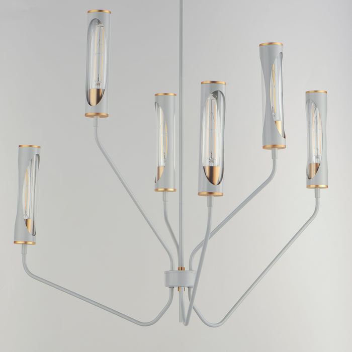 Maxim Regent 6-Light Pendant Model: 16176CLLFGNAB