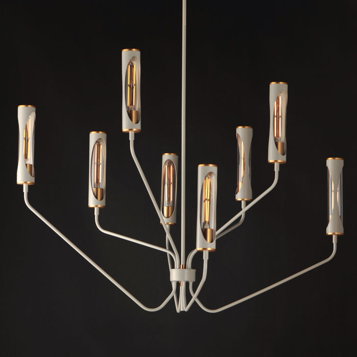 Maxim Regent 8-Light Chandelier Model: 16178CLLFGNAB