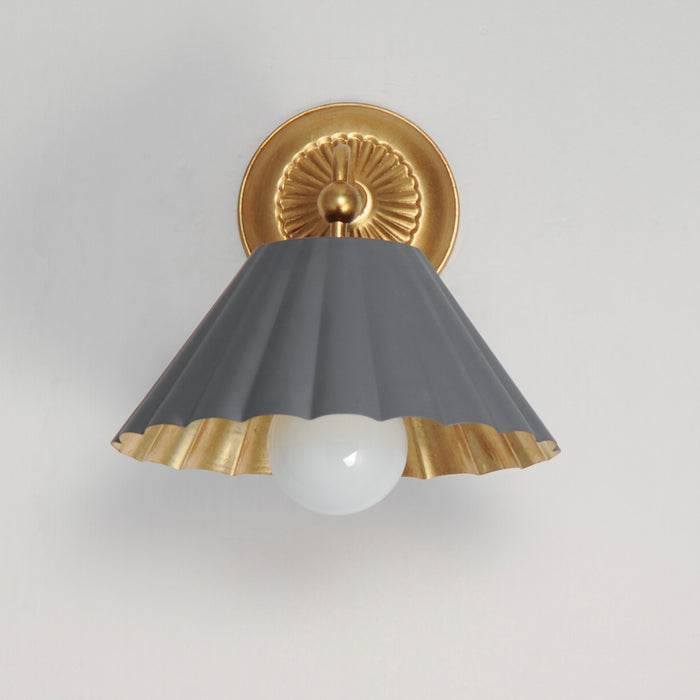 Maxim Primrose 1-Light Wall Sconce Model: 18051DGGL