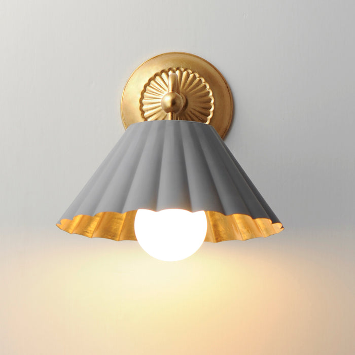 Maxim Primrose 1-Light Wall Sconce Model: 18051DGGL