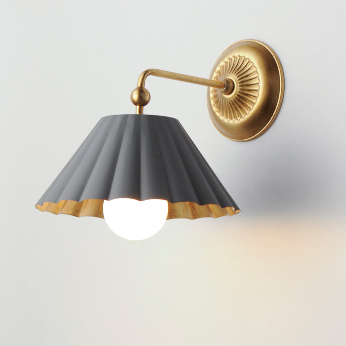 Maxim Primrose 1-Light Wall Sconce Model: 18051DGGL