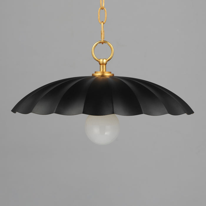 Maxim Primrose 1-Light Pendant Model: 18055BKGL