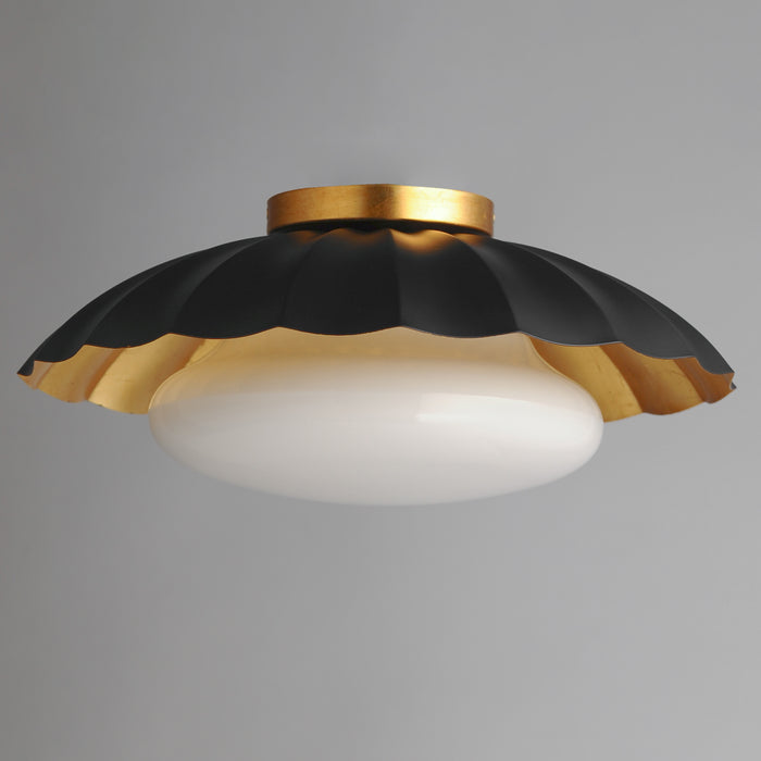 Maxim Primrose 1-Light Flush Mount Model: 18059BKGL