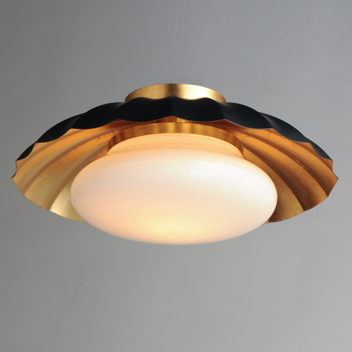 Maxim Primrose 1-Light Flush Mount Model: 18059BKGL