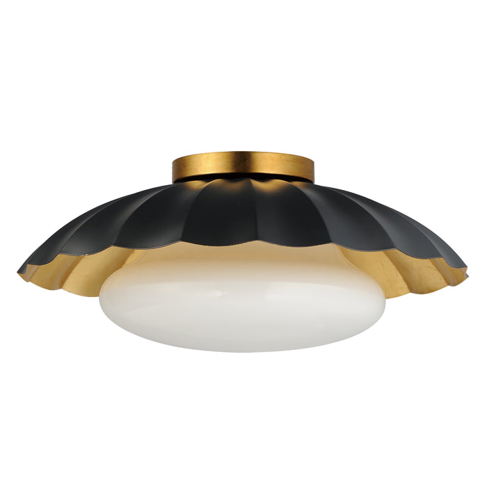 Maxim Primrose 1-Light Flush Mount Model: 18059BKGL