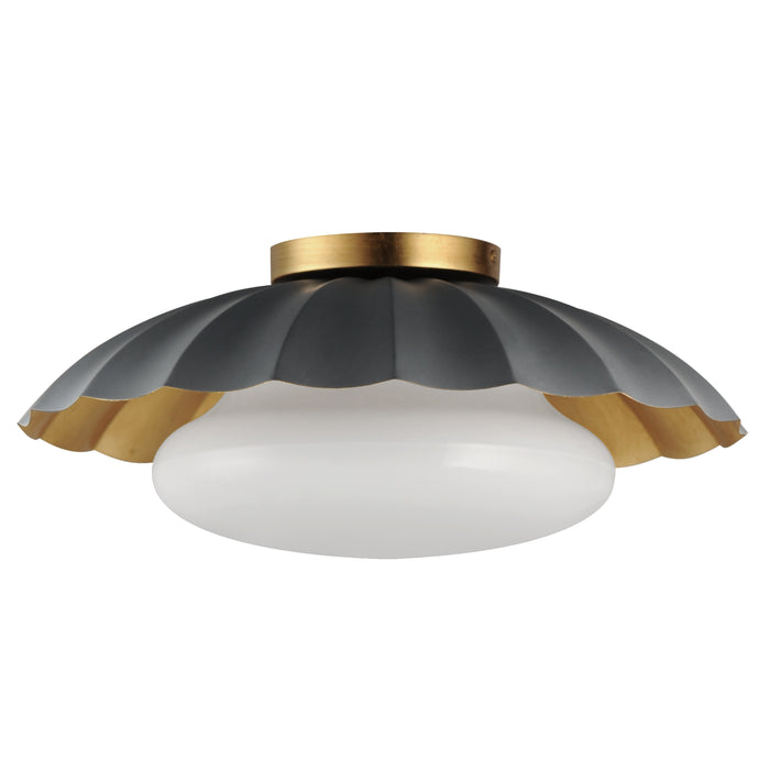 Maxim Primrose 1-Light Flush Mount Model: 18059DGGL