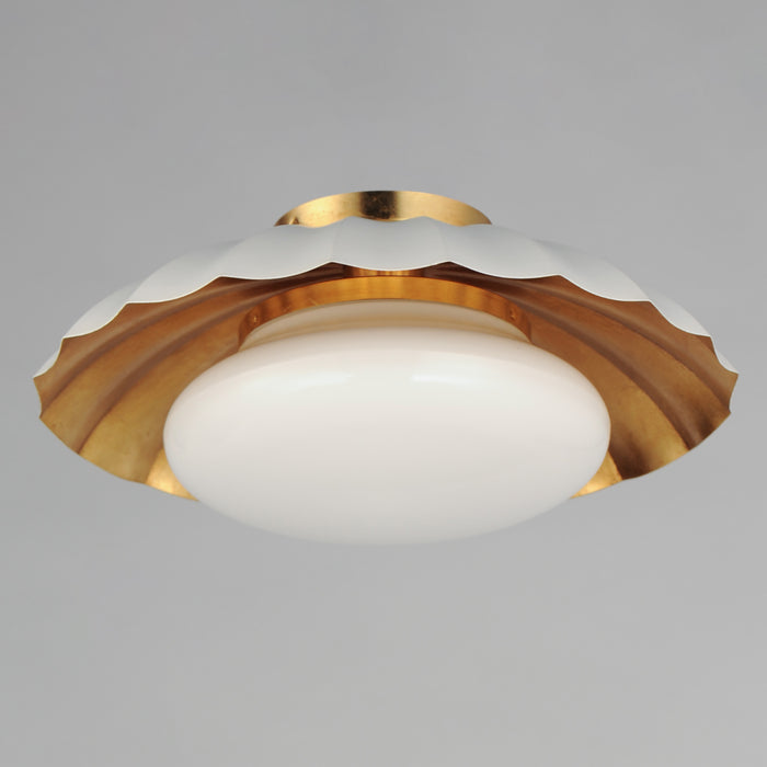 Maxim Primrose 1-Light Flush Mount Model: 18059MWGL