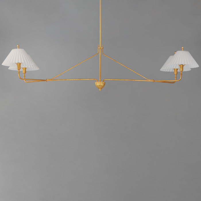 Maxim Kismet 4-Light Linear Pendant Model: 18314SWGL