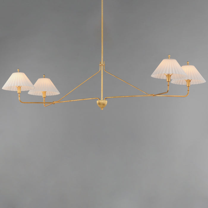 Maxim Kismet 4-Light Linear Pendant Model: 18314SWGL