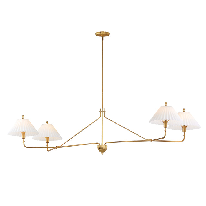 Maxim Kismet 4-Light Linear Pendant Model: 18314SWGL