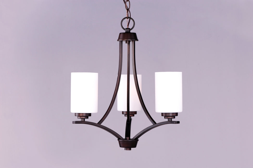 Maxim Deven 3-Light Chandelier Model: 20033SWOI